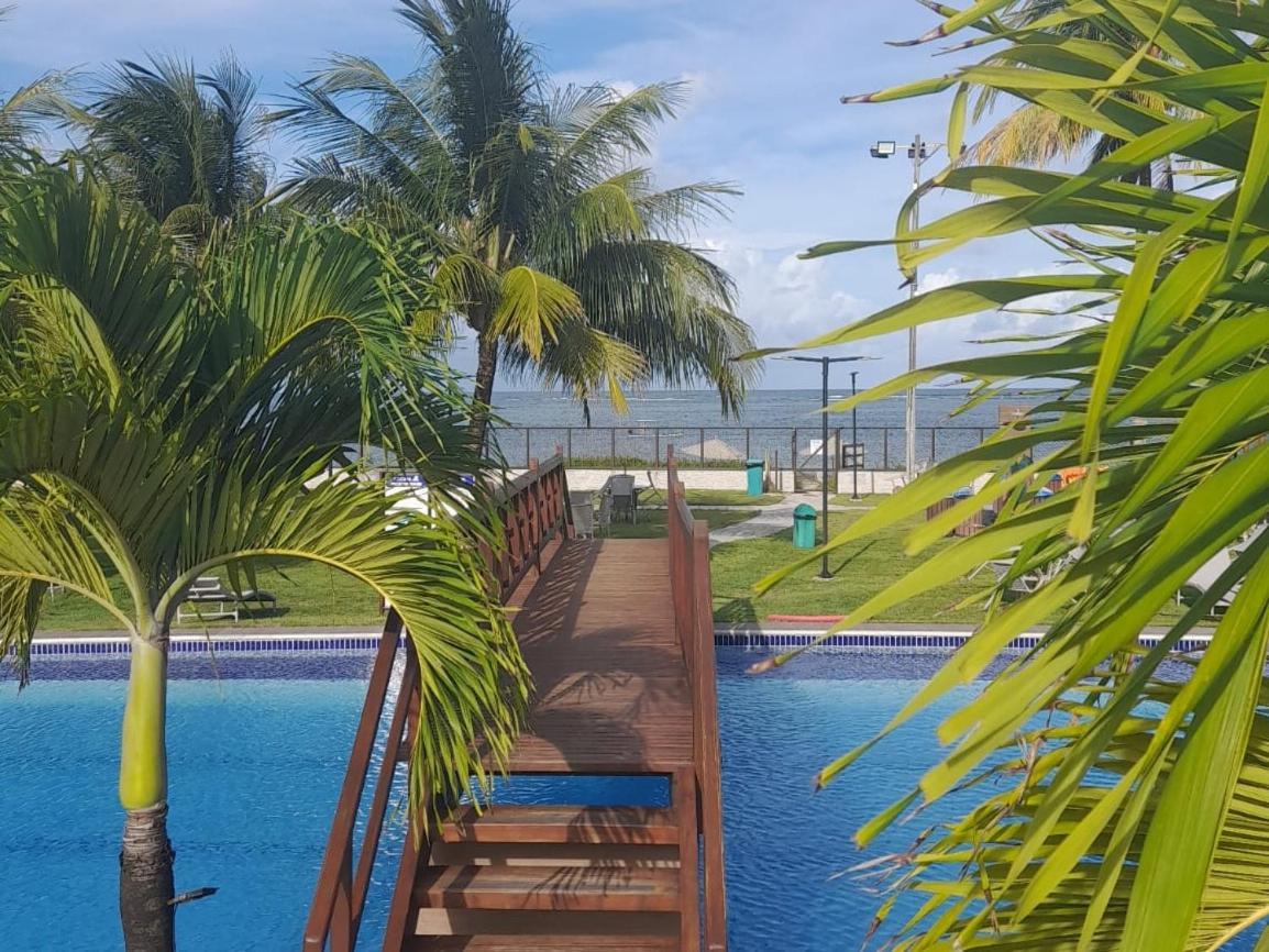 Flat Fantastico Na Beira Mar Em Tamandare Apartman Kültér fotó