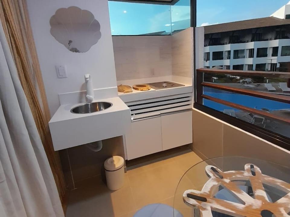 Flat Fantastico Na Beira Mar Em Tamandare Apartman Kültér fotó