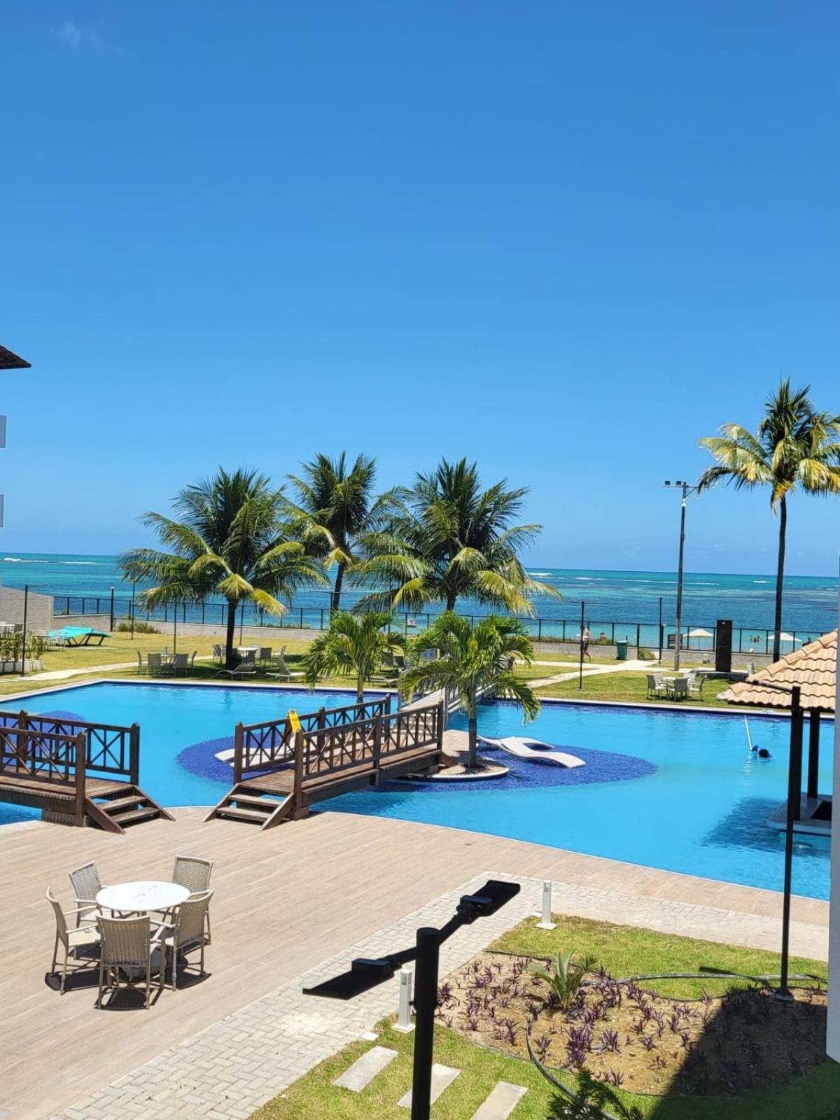 Flat Fantastico Na Beira Mar Em Tamandare Apartman Kültér fotó