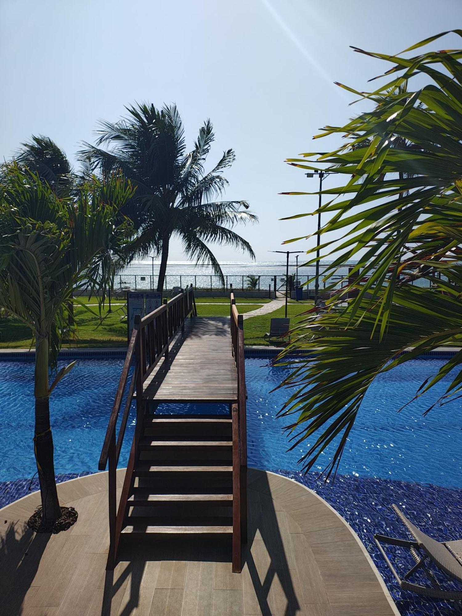 Flat Fantastico Na Beira Mar Em Tamandare Apartman Kültér fotó